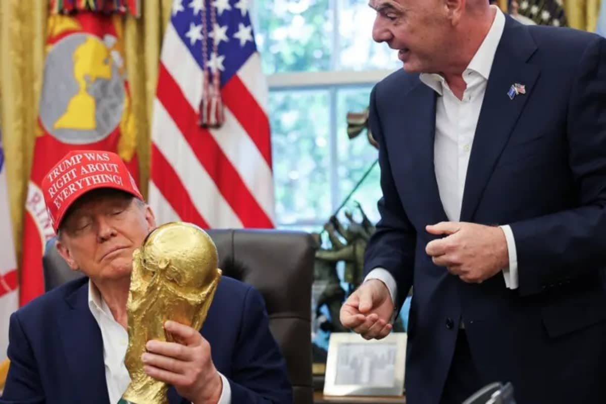 I Look Extremely Good In Shorts: Trumps Leg-Pulling About Playing 2026 World Cup, Keeping FIFA Trophy