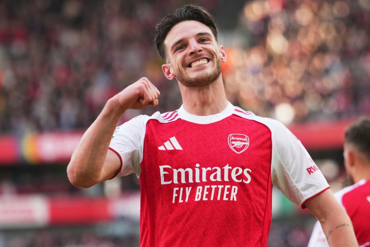 Declan Rice Strike Helps Arsenal Edge Out Newcastle As Gunners Seal UCL Berth