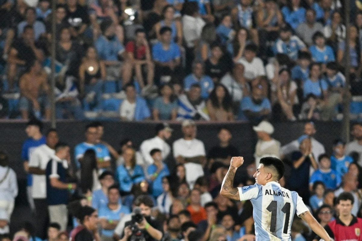Argentina On Brink After Thiago Almadas Strike Sinks Uruguay In World Cup Qualifier