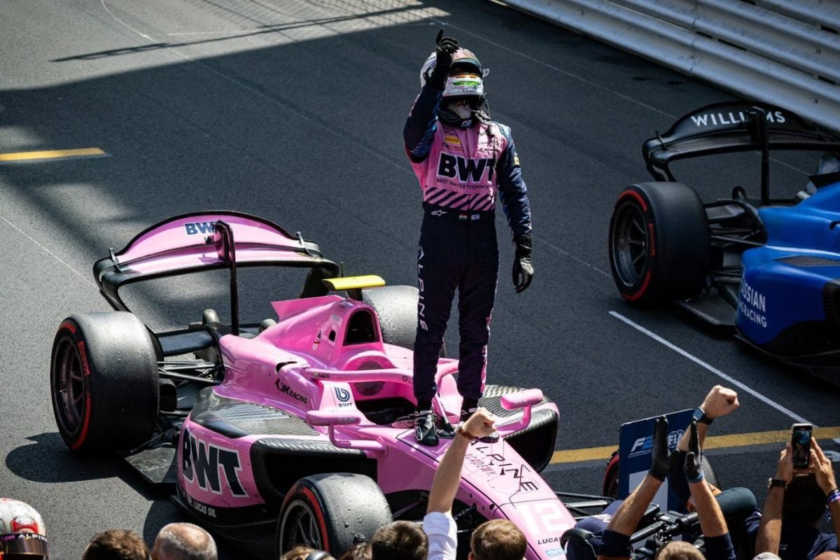 Kush Maini Leads Alpine On F1s 75th Anniversary At Goodwood Festival