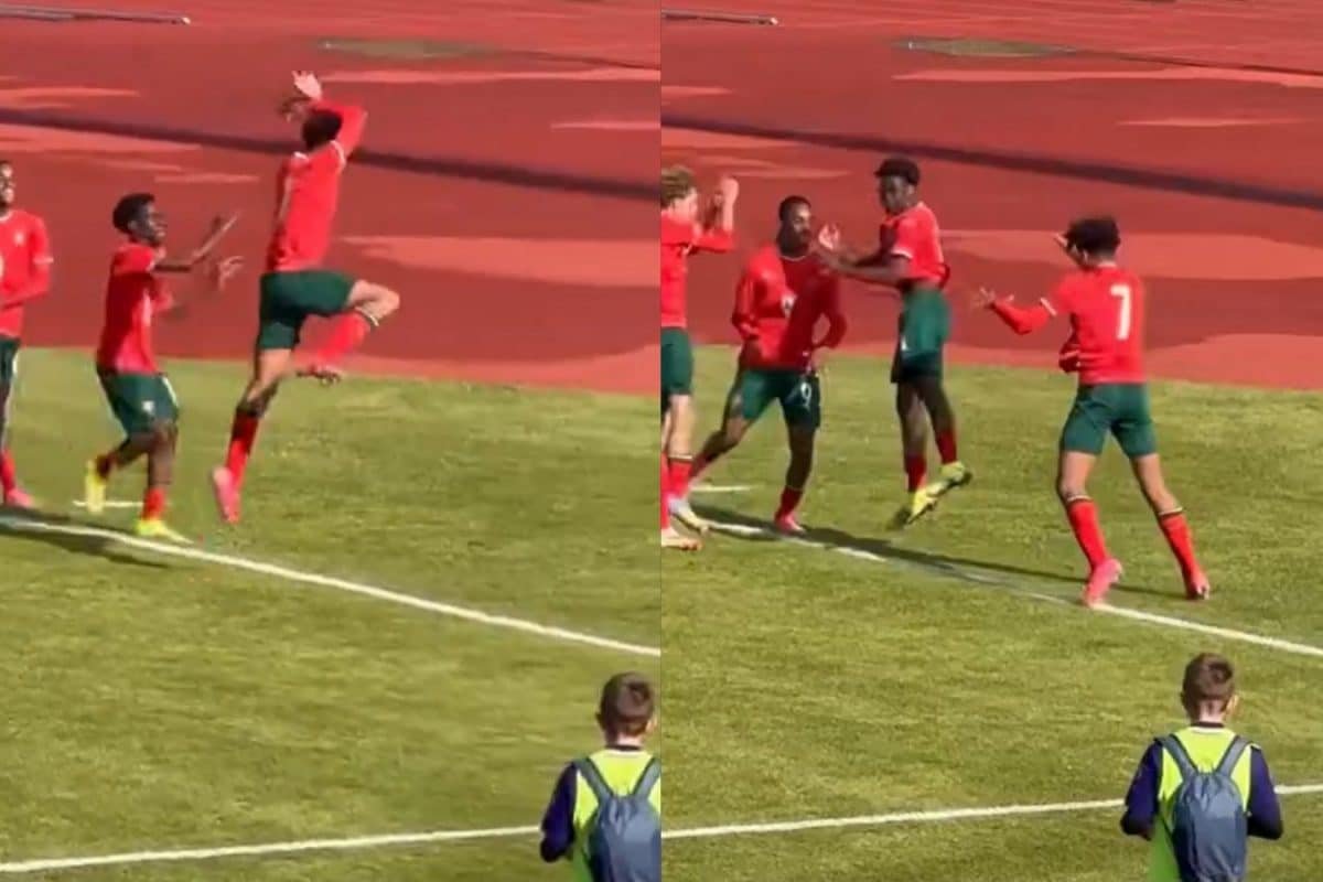Cristiano Ronaldo Jr Hits Fathers Iconic Siu Celebration After First-Ever Portugal Goal
