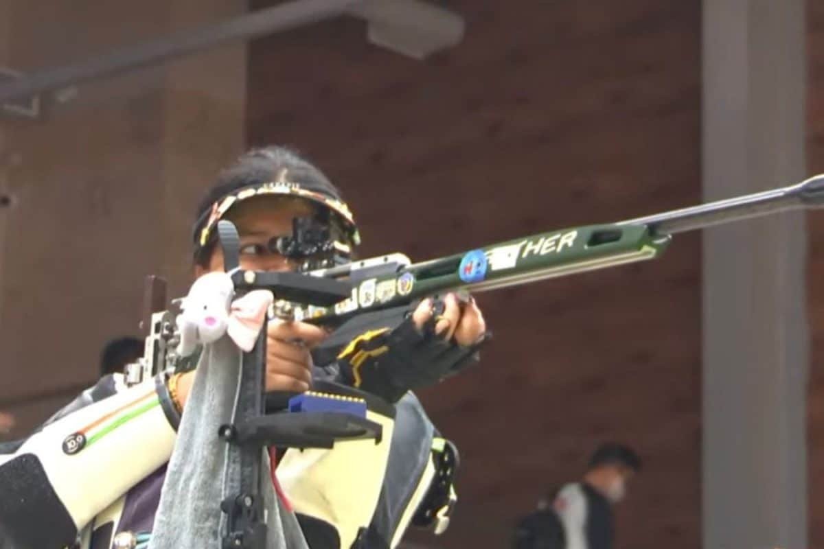 Sift Kaur Samra Bags Golden Double For India At Asian Shooting Championships
