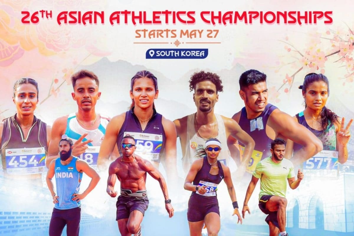 Ten Reliance Foundation Athletes To Represent India At Asian Athletics Championships In Korea