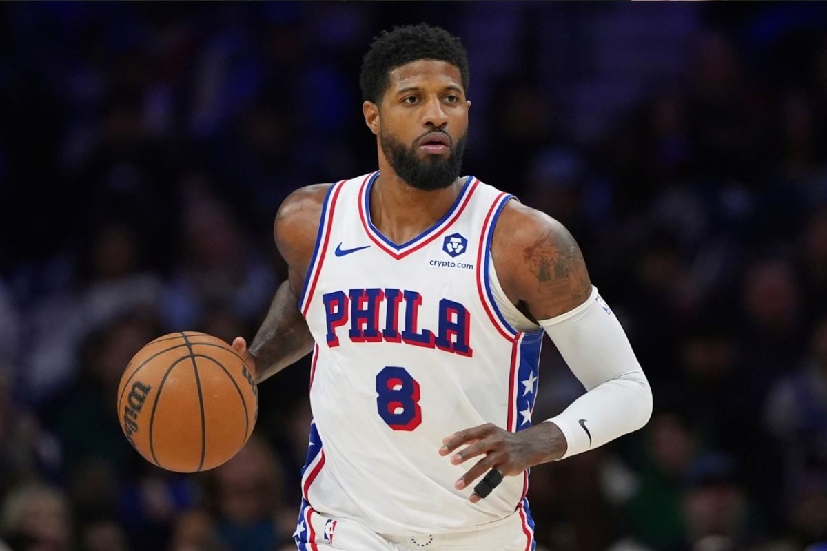 Philadelphia 76ers Forward Paul George Undergoes Left Knee Surgery