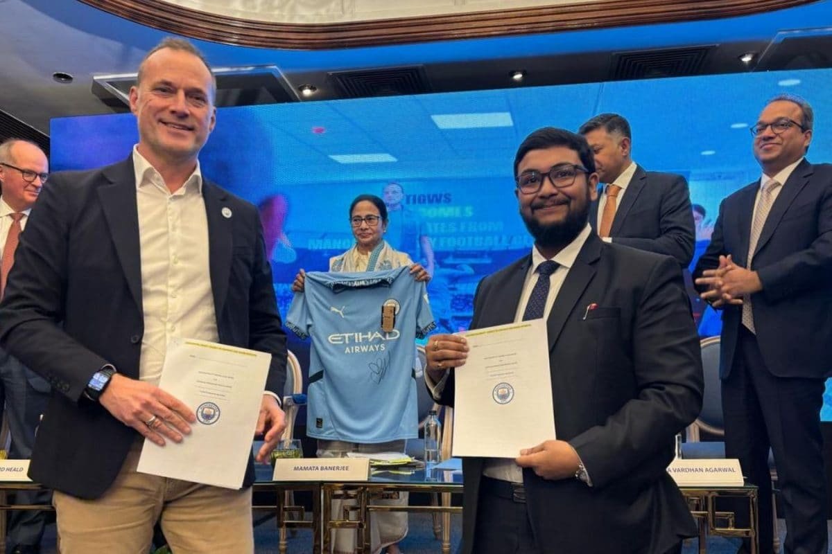 Manchester City Signs Deal With Techno India Group To Start Football School In Kolkata