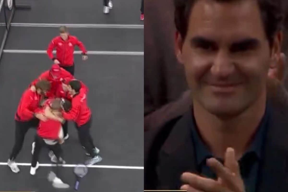 Taylor Fritz Gets Mobbed As Team World Snatch Third Laver Cup Title | Watch