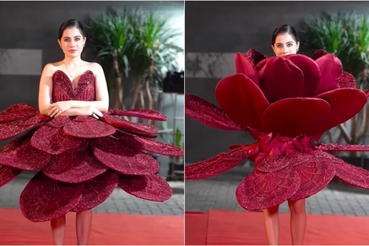 Uorfi Javed Has Her Own Fashion Moment In Mumbai After Cannes Visa Rejection | WATCH