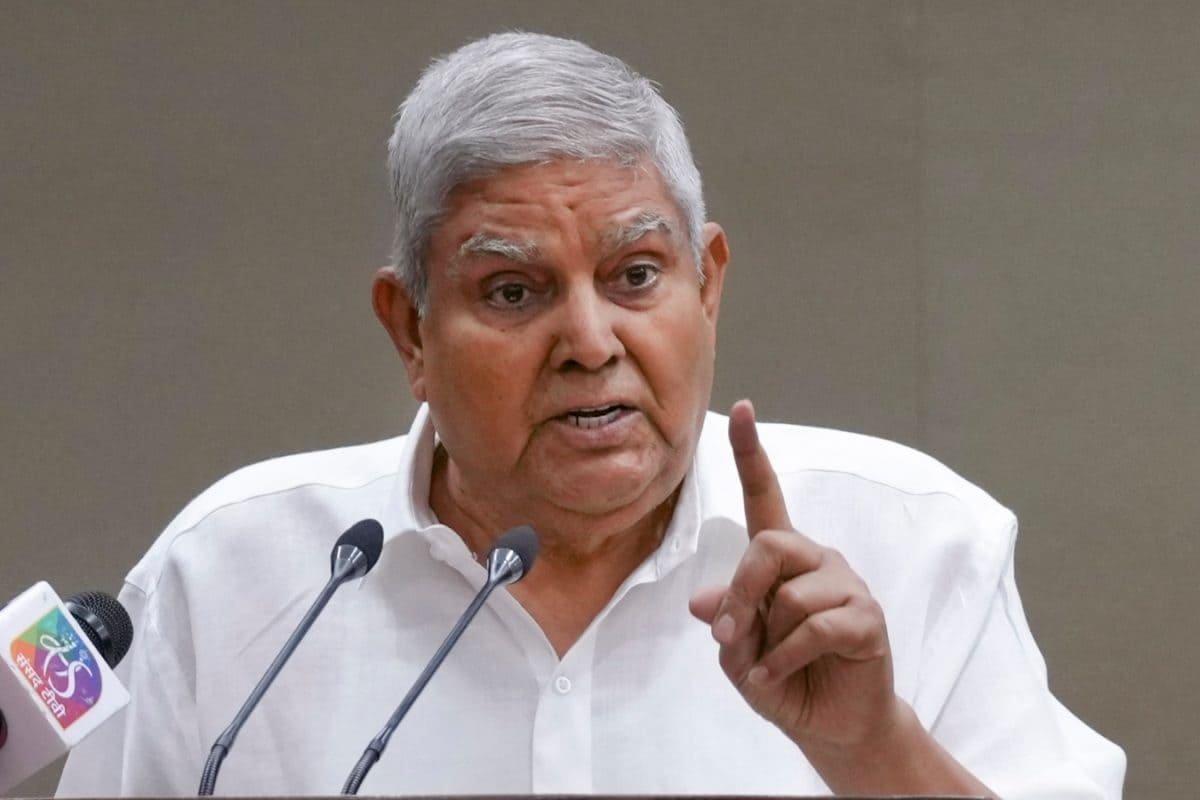 Time To Rethink Trade Ties With Nations Working Against India: VP Jagdeep Dhankhar