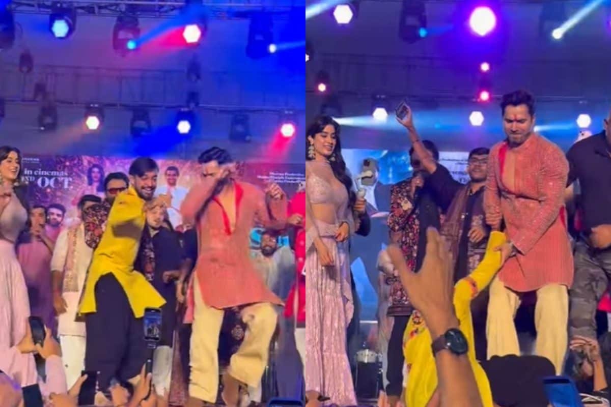Sunny Sanskari Ki Tulsi Kumari: Varun Dhawan, Janhvi Kapoor Dance With Fans In Viral Video