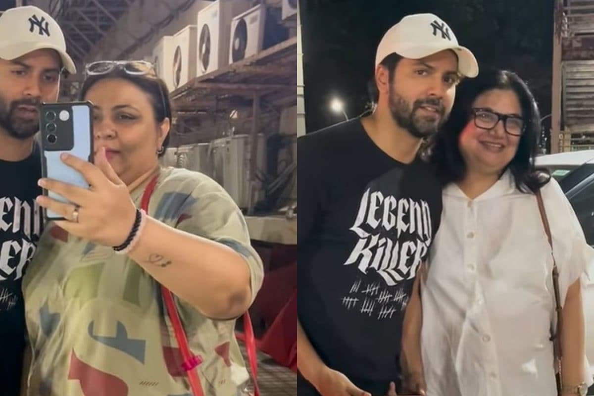 Varun Dhawan Wins Hearts As He Stops To Click Selfies With Female Fans, Video Goes Viral | Watch