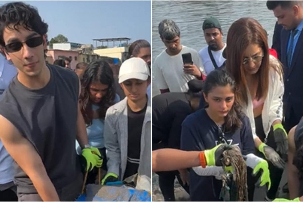 Vedang Raina, Raashii Khanna Get Their Hands Dirty, Participate In Beach Cleanup Drive In Mumbai | Watch