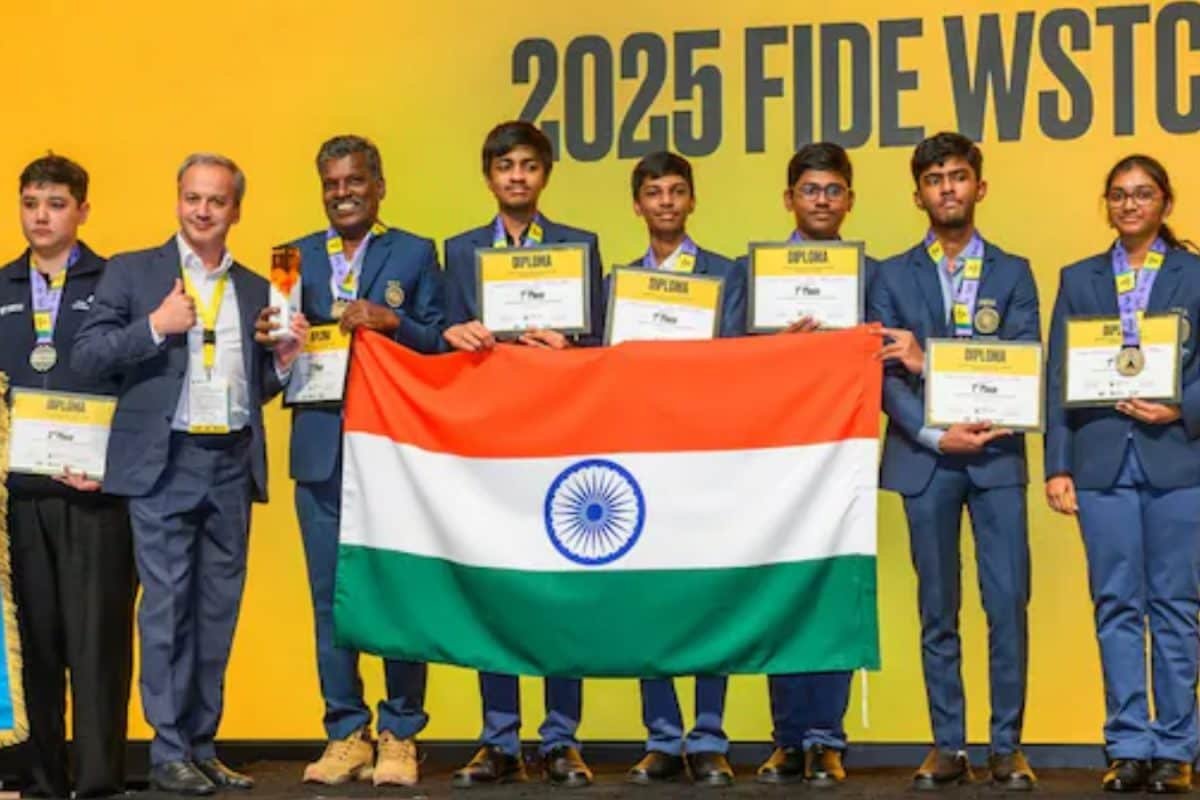 Gukesh, Praggs Alma Mater Vellamal Vidyalaya Wins Gold At FIDE World Schools Team Championship