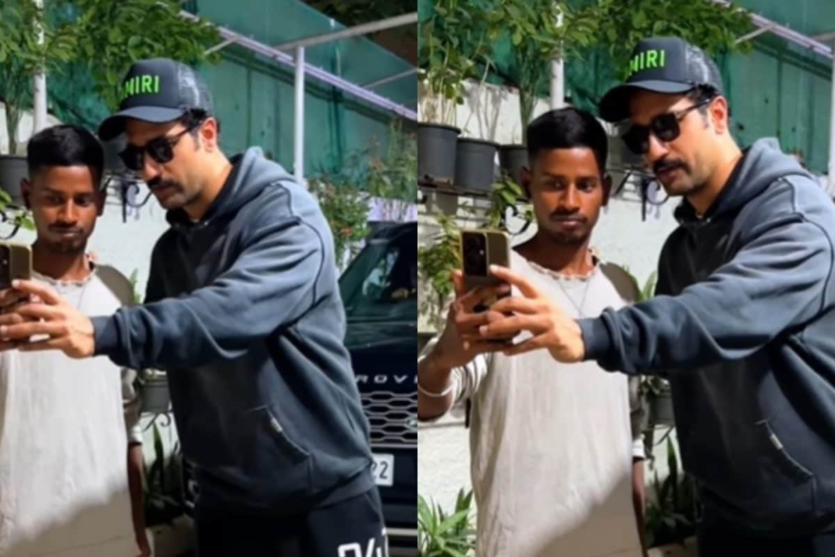 Vicky Kaushal Spotted Helping A Fan Capturing Perfect Selfie, Video Wins Over the Internet | Watch