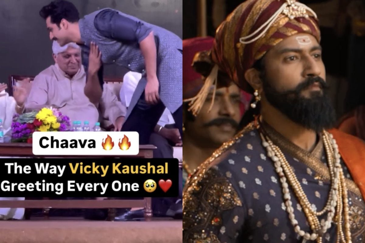 Vicky Kaushal Touches Asha Bhosles Feet, Hugs Raj Thackeray At Event Amid Chhaava Success | Watch