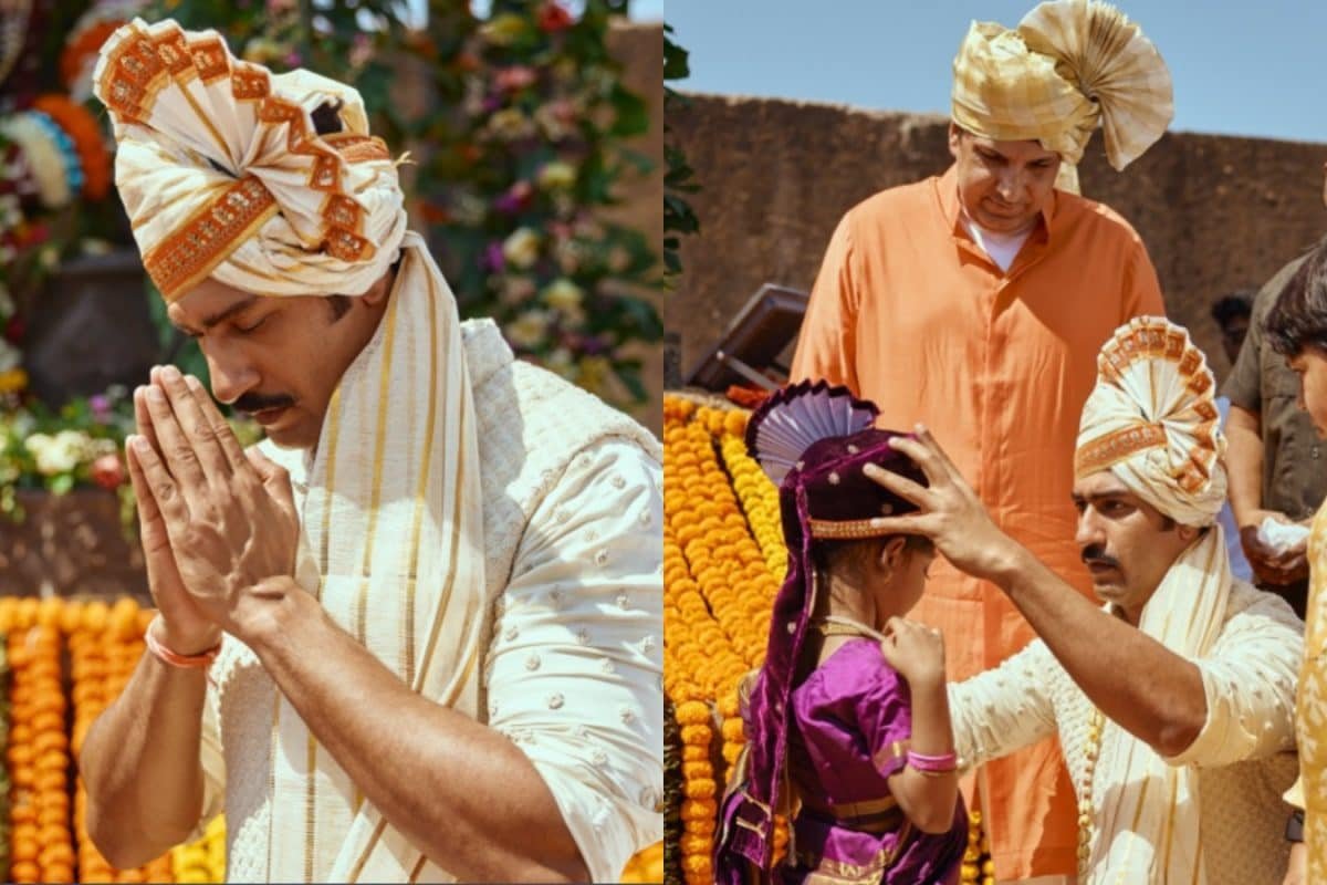 Vicky Kaushal Visits Raigad Fort On Chhatrapati Shivaji Maharaj Jayanti After Playing Sambhaji In Chhaava | See Pics