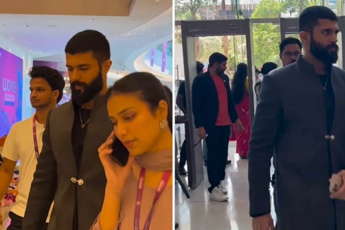 Vijay Deverakonda Sports A Beard Look As He Makes A Stylish Appearance At WAVES 2025