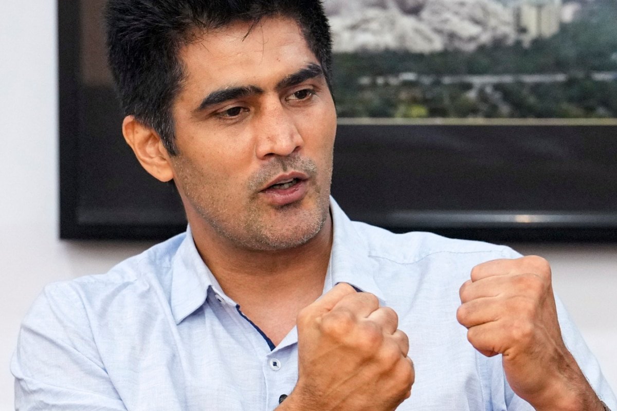 Vijender Singh Calls For Greater Foreign Exposure To Boost Indias Boxing Hopes In LA 28