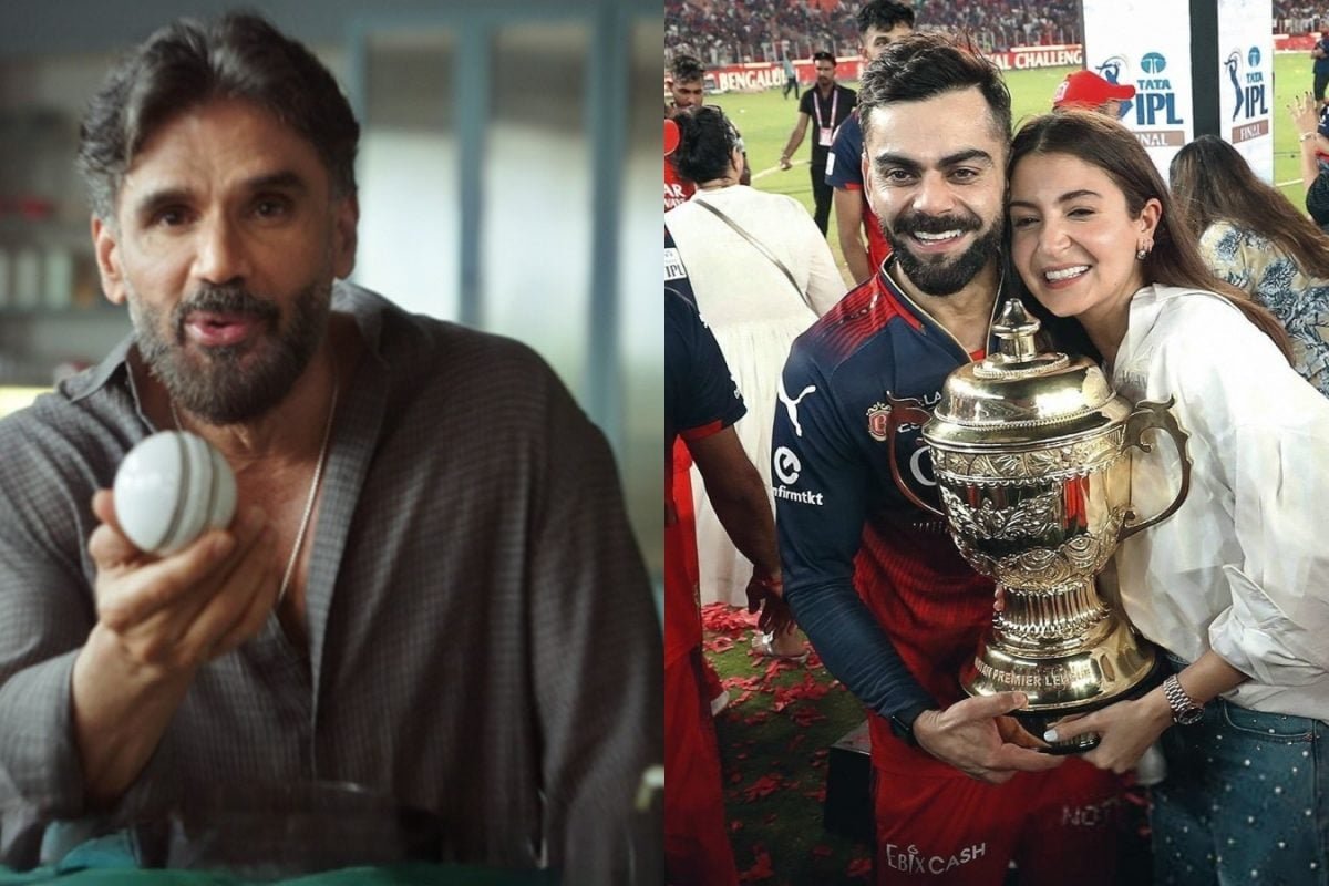 Virat Kohli, Anushka Sharmas IPL Win Moment Melts Suniel Shettys Heart: A Love Story…