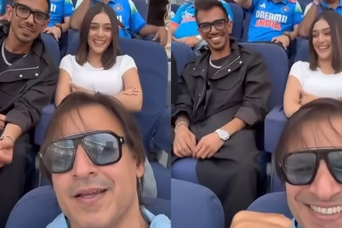Yuzvendra Chahal Tells Vivek Oberoi ‘India Araam Se Jeetegi’ At Champions Trophy Final; RJ Mahvash Reacts