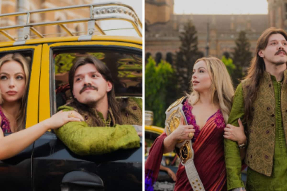 WWEs Liv Morgan, Dominik Mysterio Takes India By Storm Ahead Of WrestleMania