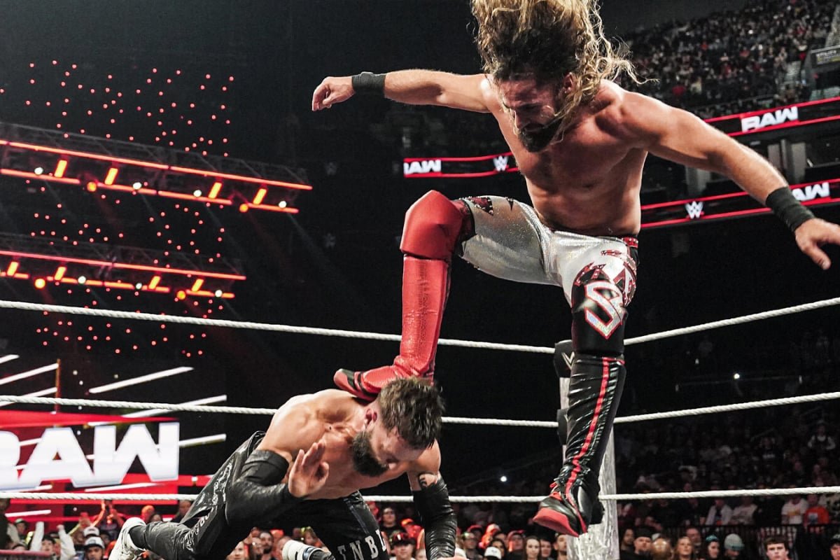 WWE RAW: Seth Rollins Defeats Finn Balor To Secure Spot In Elimination Chamber Match