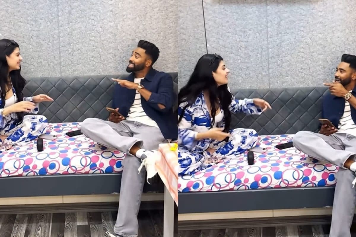 Asha Bhosles Granddaughter Zanai Sings ‘Kehndi Hai’ With Cricketer Mohammed Siraj By Her Side; Video Goes Viral