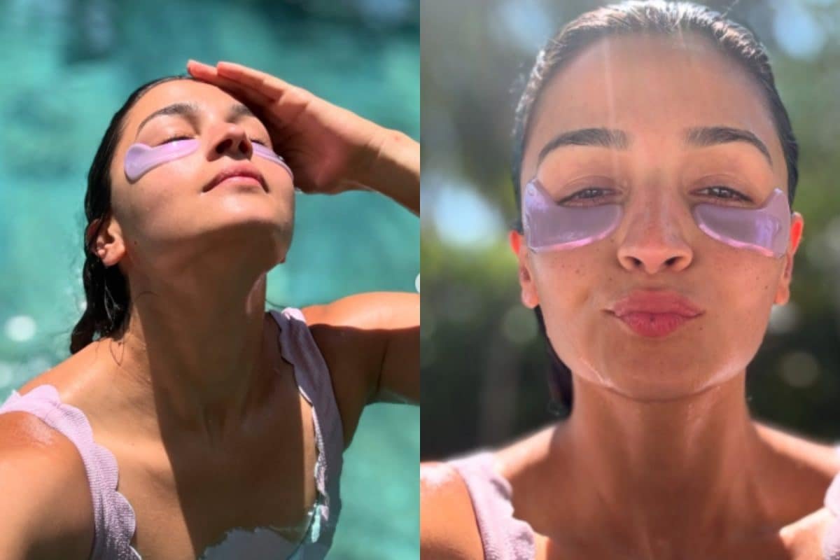 Alia Bhatt Pouts As She Poses In A Pool In A Pink Swimsuit, Fans Call Her Pretty Baby