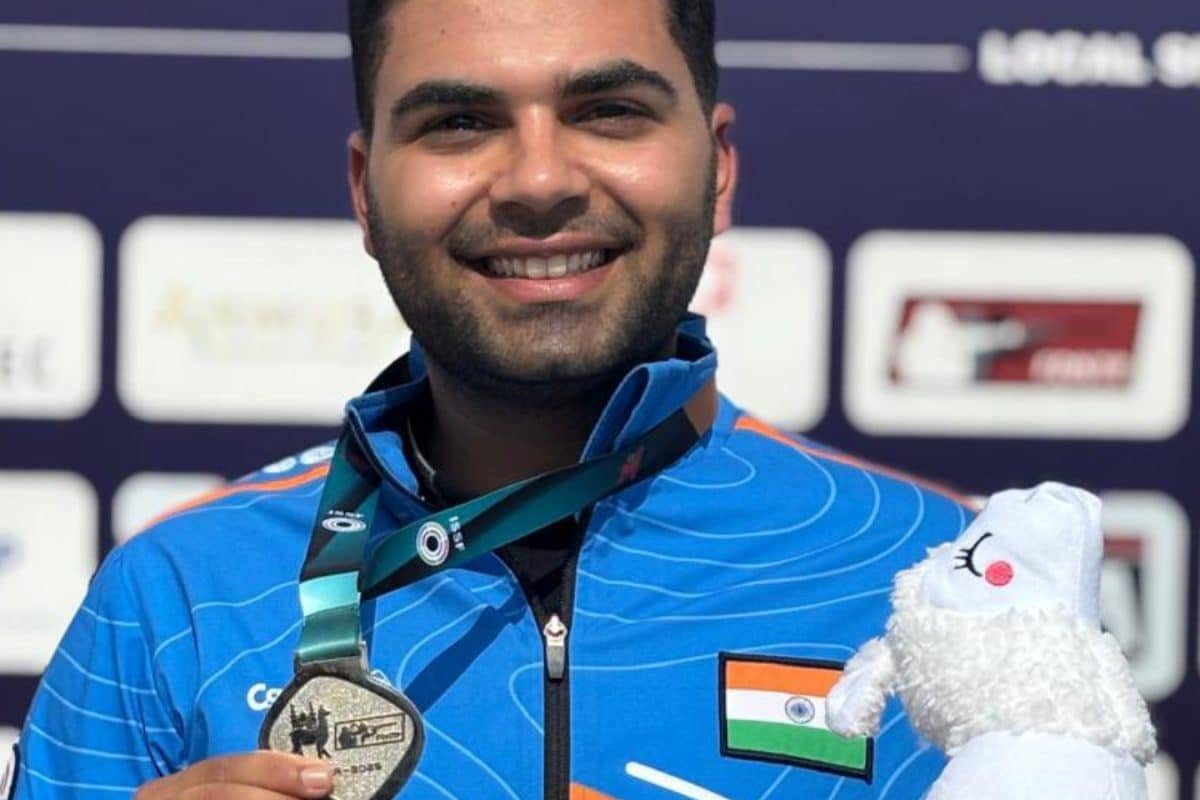 ISSF World Cup 2025: Arjun Babuta Misses Out On Gold Narrowly; Takes Silver In Mens 10m Air Rifle