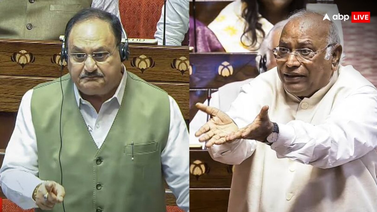 खरगे बोले- सदन में हंगामे के बीच पास हो रहे बिल, ये लोकतंत्र के साथ धोखा, नड्डा ने दिया जवाब