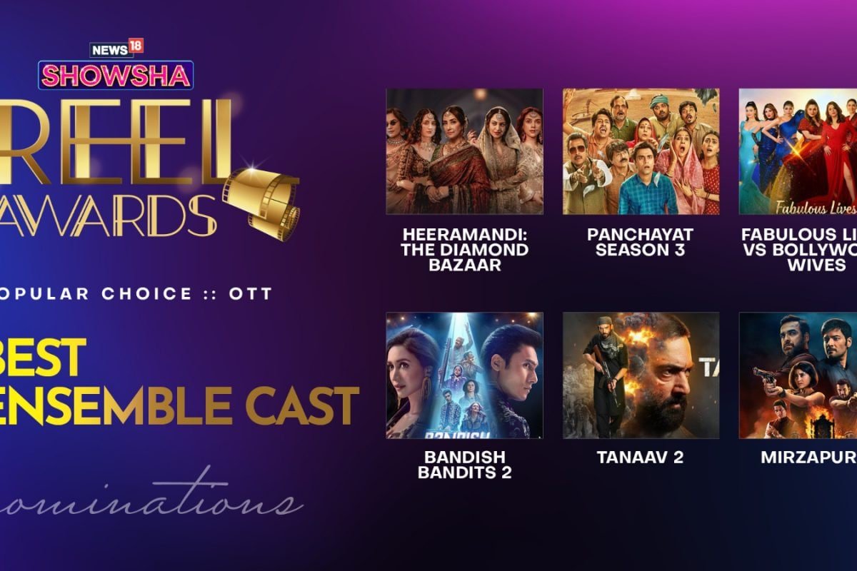 News18 Showsha Reel Awards 2025: Heeramandi, Panchayat, Mirzapur And More Nominated For Best Ensemble Cast OTT