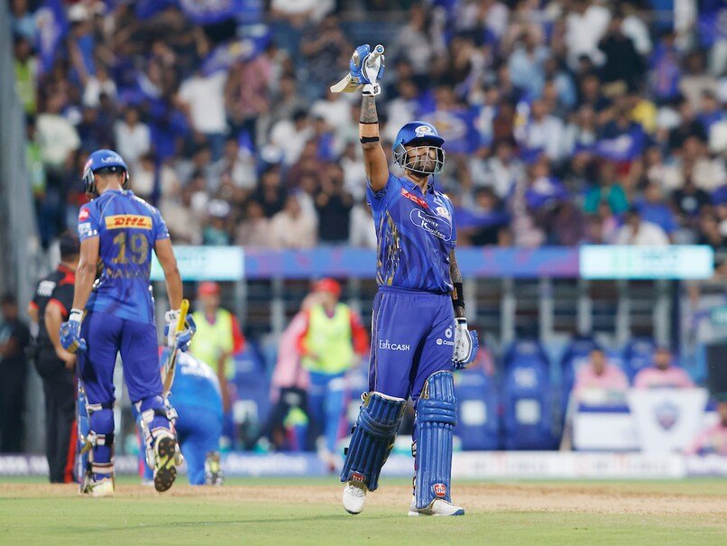 After MIs Big Win, Suryakumar Yadavs Sweet Gesture For Wife Goes Viral