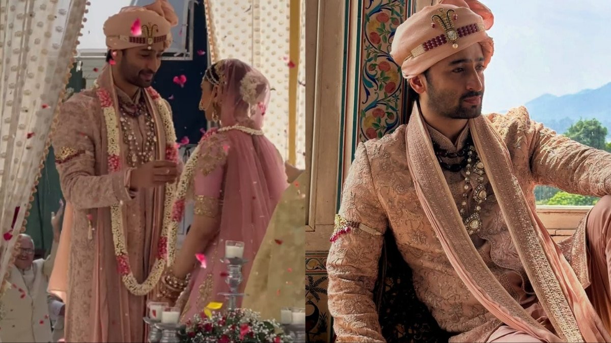 टीवी एक्टर शाहीर शेख ने किसे पहनाई वरमाला? शादी के मंडप से सामने आईं तस्वीरें
