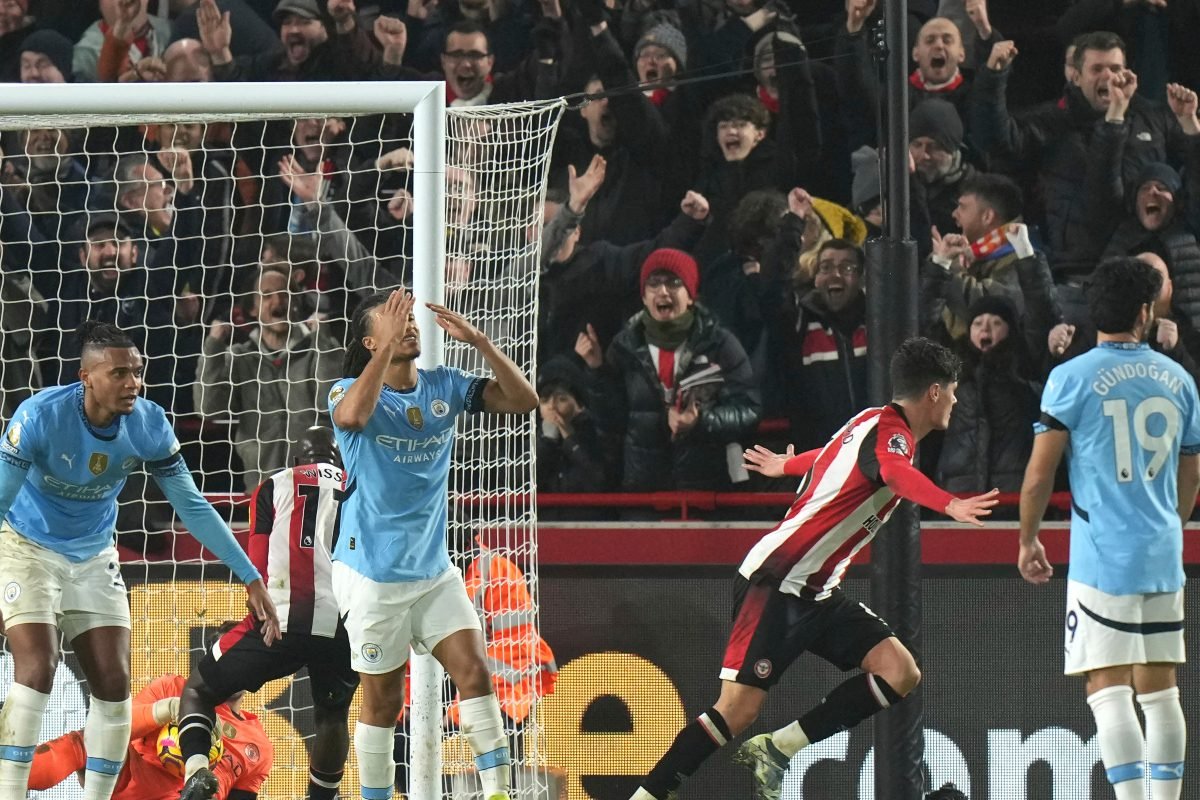 Premier League: Manchester City Held To 2-2 Draw After Late Collapse Against Brentford