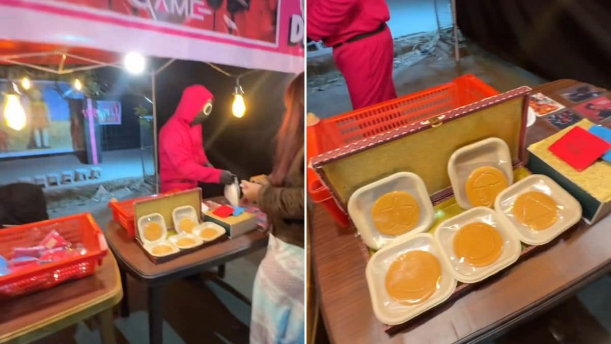 Watch: This Manipur Street Stall Selling Dalgona Candies Looks Straight Out Of Squid Game