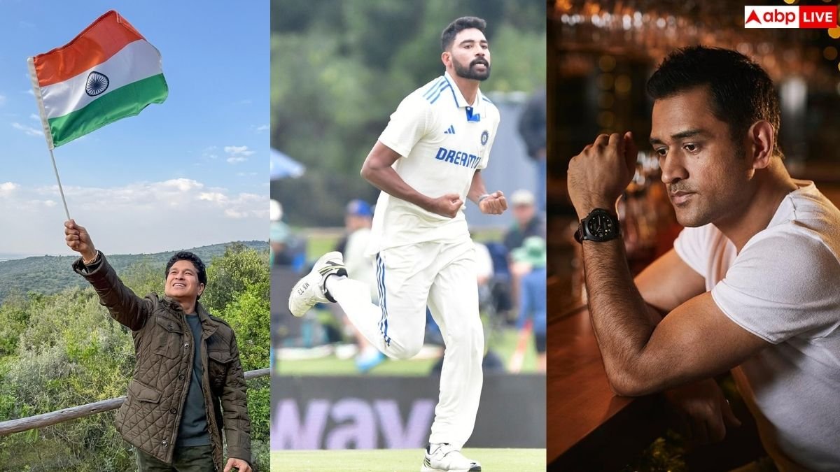 DSP सिराज, ग्रुप कैप्टन तेंदुलकर या लेफ्टिनेंट कर्नल एमएस धोनी, जानिए सबसे बड़ी पोस्ट पर है कौन सा खिलाड़ी?