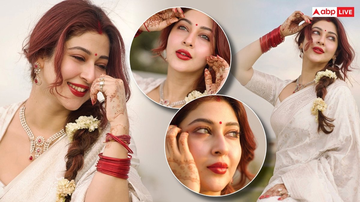 बालों में गजरा, मांग में सिंदूर... टीवी की पार्वती का लुक देख दीवाने हुए फैंस, बोले- हमारे जमाने की मधुबाला