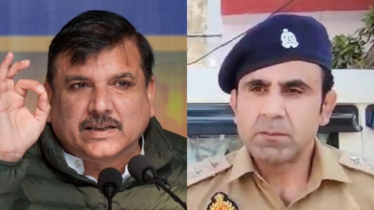 संभल CO अनुज चौधरी के बयान पर भड़के AAP सांसद संजय सिंह, बोले- लफंडर टाइप का है...