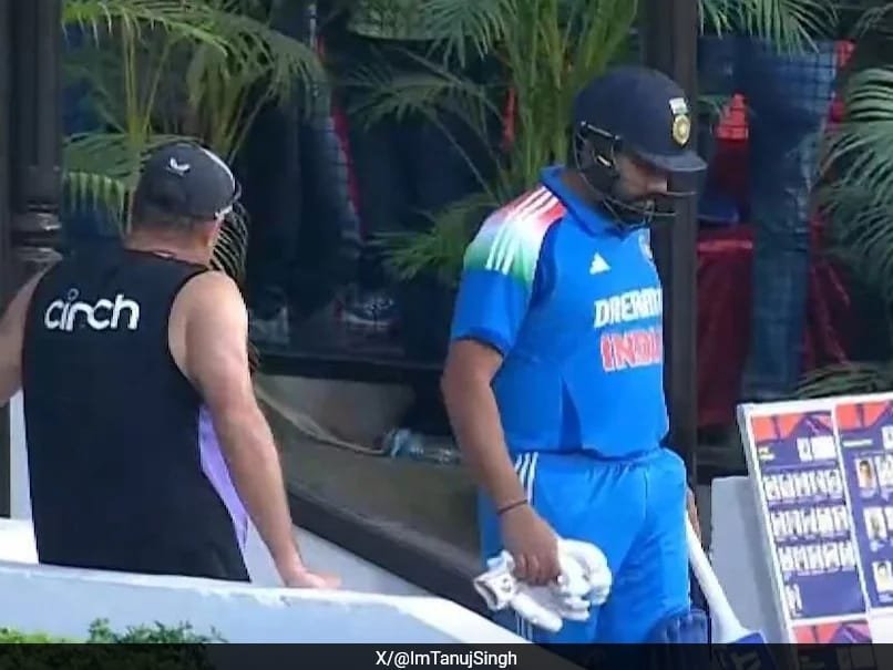 England Teams Reaction To Rohit Sharmas