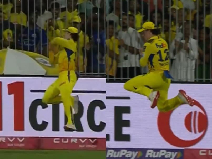 Chennai Super Kings Star Takes Stunning Boundary Line Catch, Sends Fans Into Frenzy - Watch