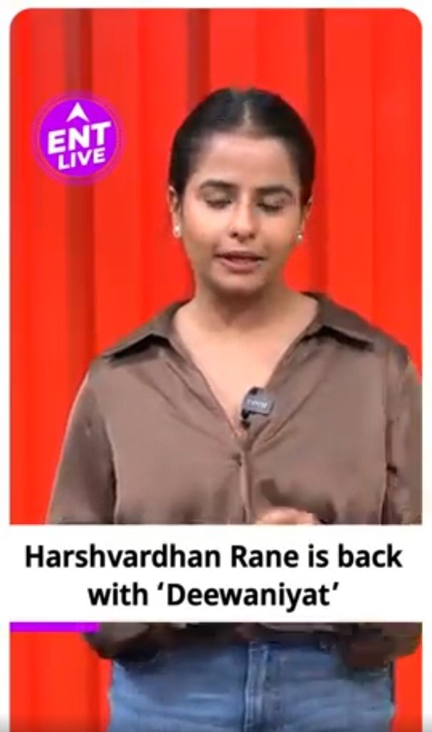 Sanam Teri Kasam के famous actor Harshvardhan Rane अपनी नई romantic story ‘Deewaniyat के साथ वापस आ रहे हैं