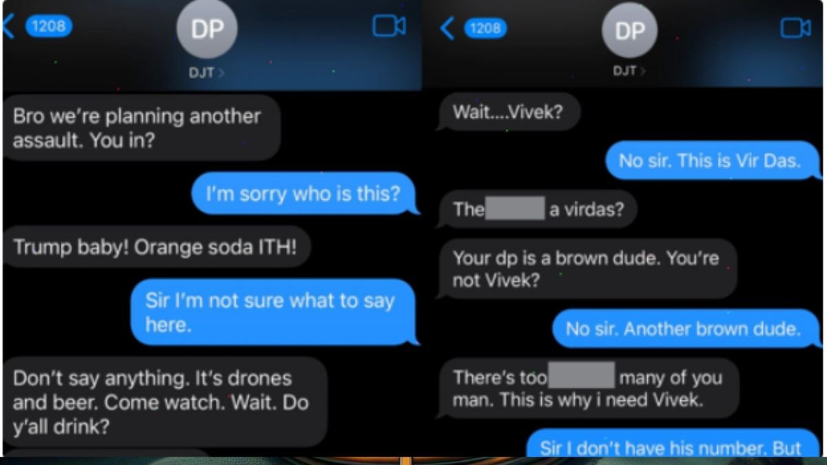 डोनाल्ड ट्रंप ने किया भारतीय कॉमेडियन को मैसेज, कहा-बीयर पीने चलें