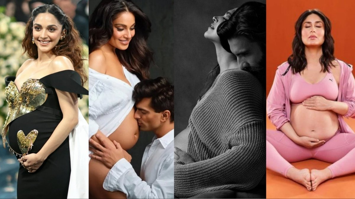 Actress Maternity Shoot: कोई पति की बाहों में हुईं रोमांटिक, तो किसी ने शर्ट का बटन खोलकर दिखाया बेबी बंप, देखिए तस्वीरें