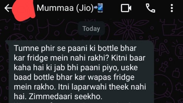 After Son Forgets To Fill Water Bottle Again, Mom Takes Help Of GPT For Scolding Him
