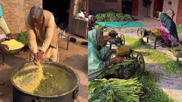 Watch: Viral Video Of Saag Preparation In Pakistan Draws Internets Attention
