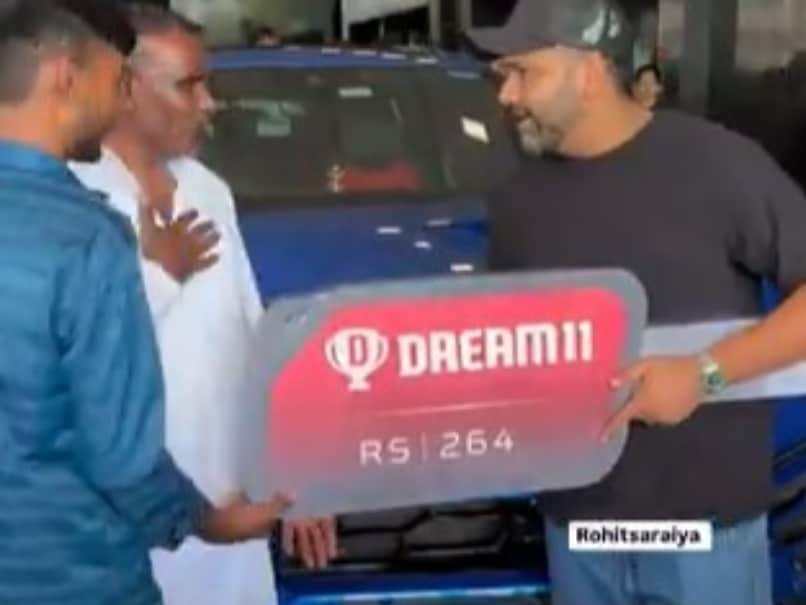 Watch: Rohit Sharma Gifts His Iconic Lamborghini Urus To Fantasy Cricket Winner