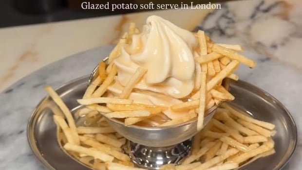 Viral Video Shows Ice Cream Topped With Crisp Potato, Internet Gives A Thumbs Up