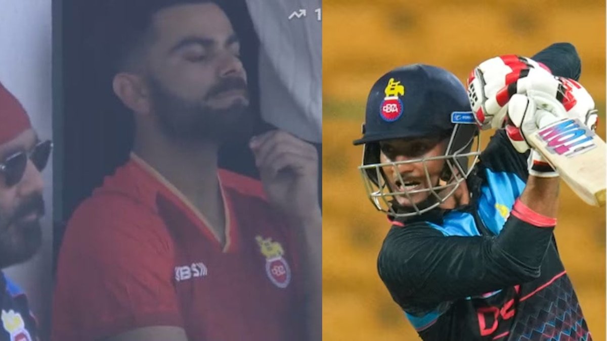 Ranji Trophy: आयुष बदोनी शतक से चूके तो टूटा विराट कोहली का दिल; खूब वायरल हो रहा है रिएक्शन