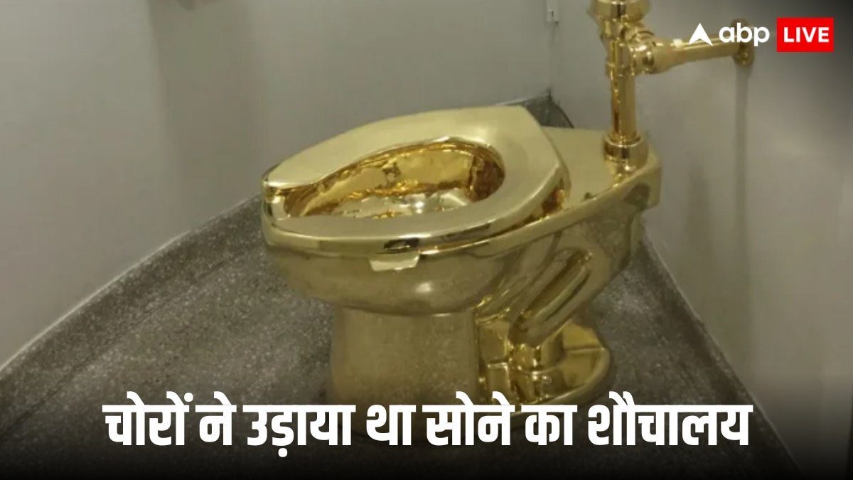 18 कैरेट सोने का टॉयलेट पहले किया यूज फिर ले उड़े चोर, जानें कहां का है चौंकाने वाला मामला