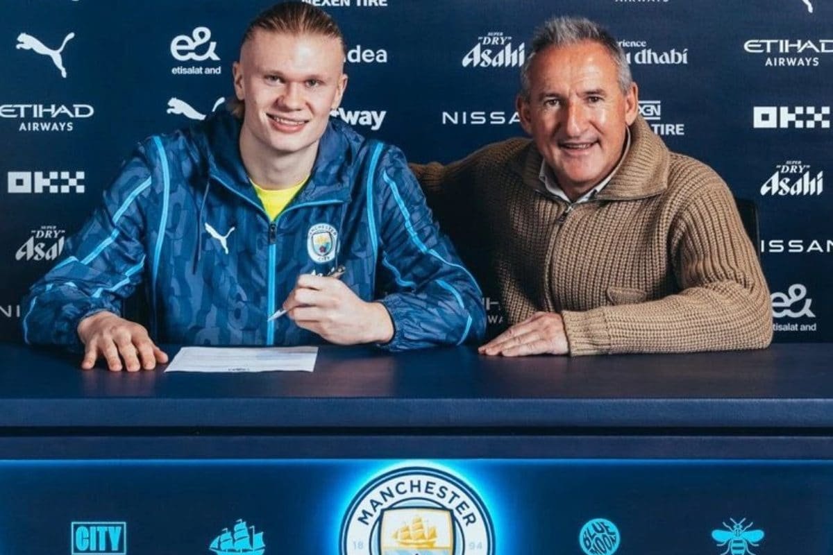 Erling Haaland Signs Historic 10-Year Contract With Manchester City