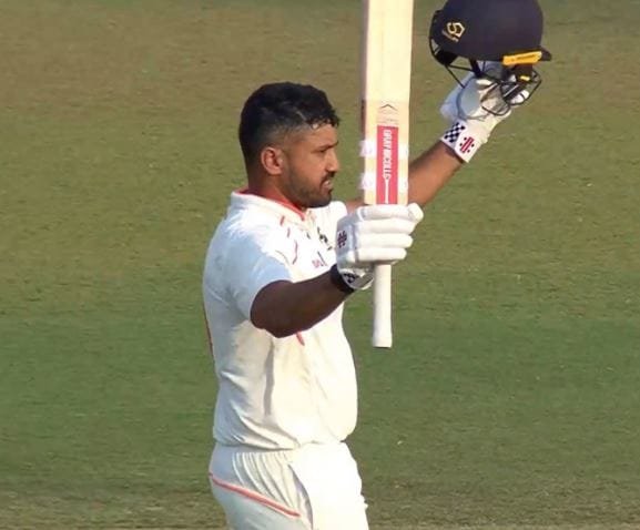 Nair Continues To Knock On Selectors Door, Slams Unbeaten Ton For Vidarbha